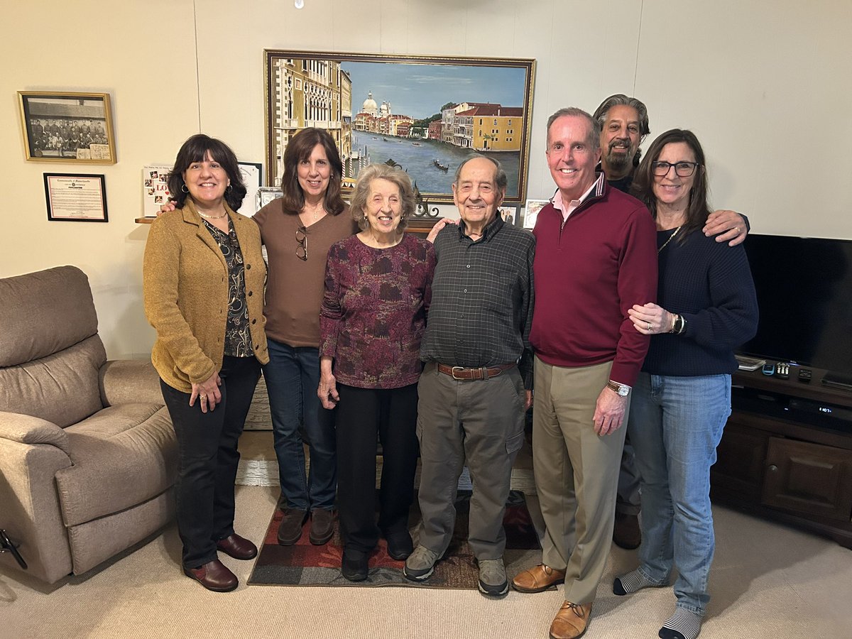 repsmitty34's tweet image. Surrounded by his beautiful family #intheberkshires it was an honor to thank WWII Veteran Anthony Salatino for his service and to wish him a very Happy 102nd Birthday and a Happy Thanksgiving. #BeBerkshire