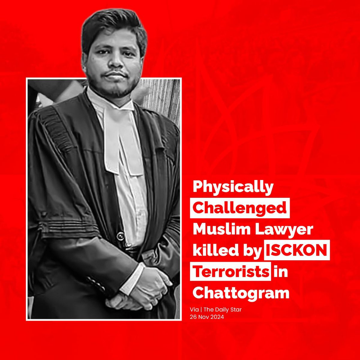 revolt_71's tweet image. #JusticeForSaifulIslam
#PunishmentForChinmoyPrabhu

#BoycottProthomAlo
#BoycottDailyStar 
#ProthomAloOut
#DailyStarOut 

#BoycottIndianProducts
#BoycottIndianDalals 
#IndiaOut 

#BanISKCON 
#BanRSS