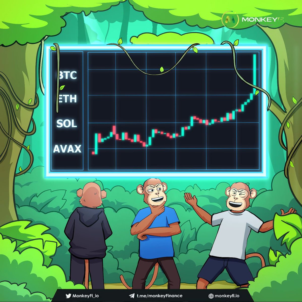 Gringosa_'s tweet photo. @AltcoinDailyio You can now track your favorite crypto coins on #MonkeyFi $MF
New released today! Join the launch.
https://t.co/rip46wT3S0
Telegram Link: https://t.co/i3eDS0lam5 https://t.co/c9OYbX11xU