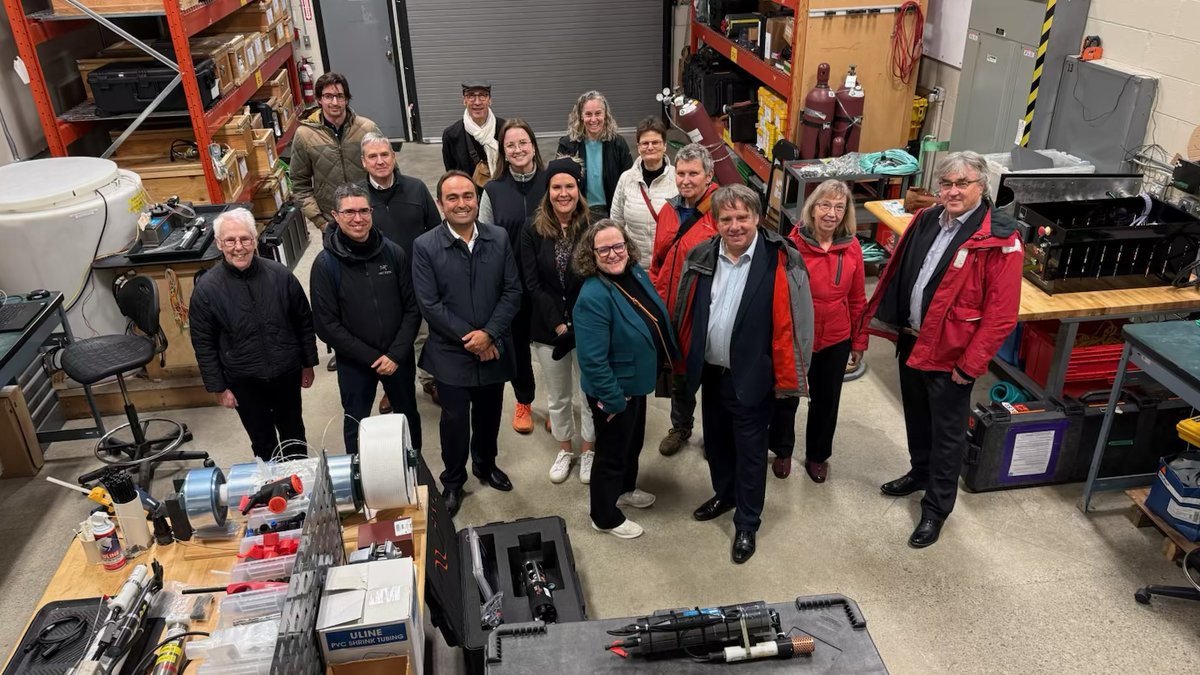 Excited to welcome the <a href="/InnovationCA/">CFI / FCI</a>  Major Science Initiatives Advisory Committee from Canada, UK &amp; US to ONC’s HQ this week! Thanks to support from #CFI &amp; the Gov of Canada, ONC’s observatories drive ocean monitoring for climate solutions, the blue economy &amp; #KnowTheOcean 🌊