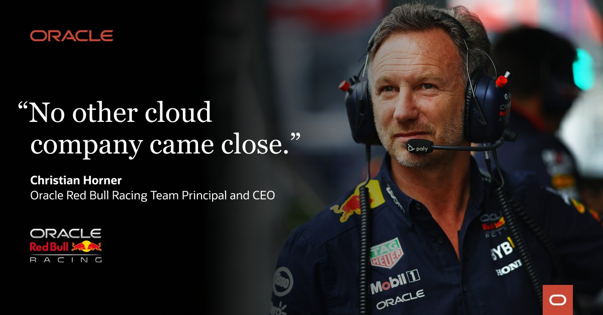 johnslin888's tweet photo. From helping the team make split-second race day decisions to enabling fans to get closer to the action, find out how OCI is helping @redbullracing consistently craft winning strategies: https://t.co/7A8pm74E9A https://t.co/Z9IfEmGTjL