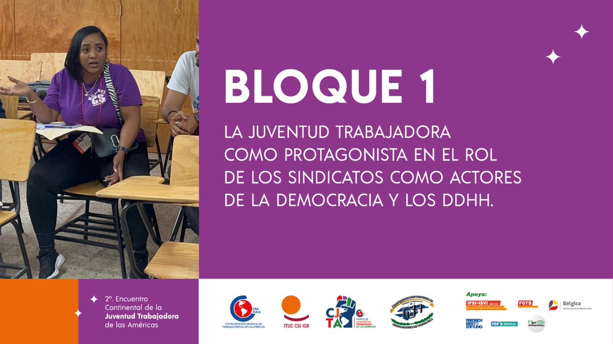 Juventud Trabajadora de las Américas - CSA / CSI tweet media