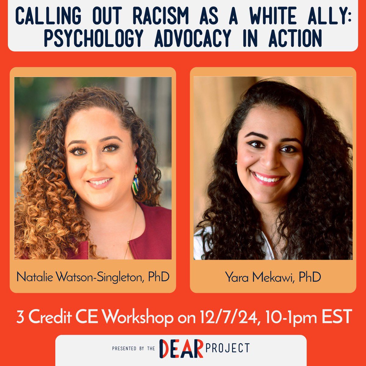 The_DEARProject's tweet image. 📣📣📣Our final CE workshop of the year is happening on Dec 7! Register here:
us06web.zoom.us/webinar/regist…