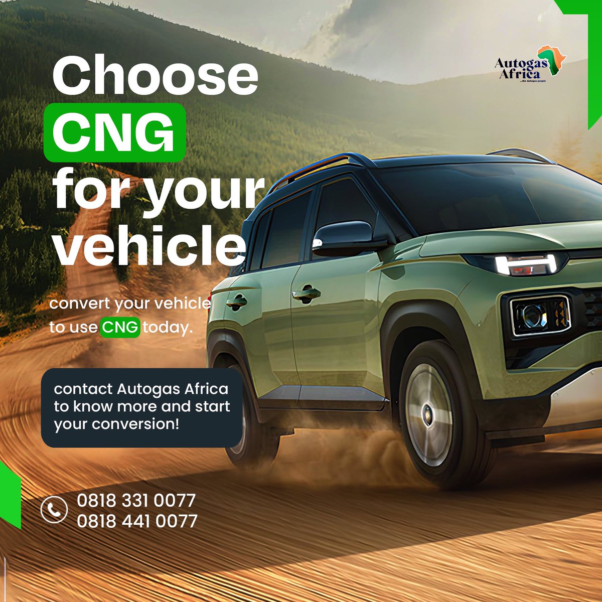 Switch to CNG with AUTOAGAS AFRICA part of THLD GROUP 

WE ARE THE STANDARD.