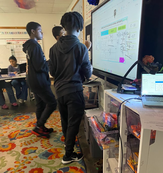 IndianRiverMid1's tweet image. Mr. Riffle &amp;amp; Mrs. Rasmussen&apos;s 7th grade math classes completed a virtual escape room to review Unit 3 - Solving Two-Step Equations! @cpschoolva #engageCPS