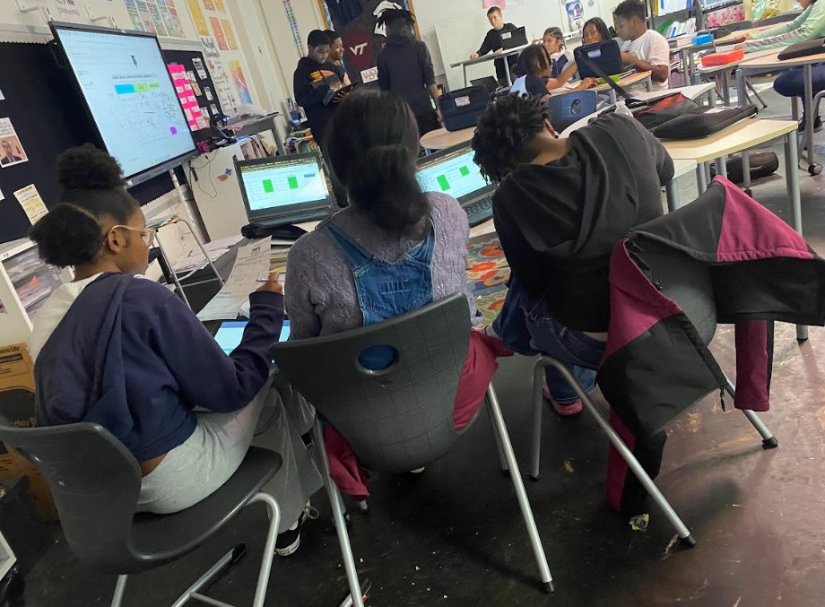 IndianRiverMid1's tweet image. Mr. Riffle &amp;amp; Mrs. Rasmussen&apos;s 7th grade math classes completed a virtual escape room to review Unit 3 - Solving Two-Step Equations! @cpschoolva #engageCPS