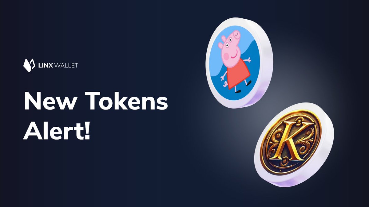 Feeling lucky? New tokens added!🥳

Manage and trade your $pp and $kdab now on the <a href="/kadena_io/">Kadena</a> blockchain directly in your <a href="/LinxWallet/">Linx</a> !

📱 Get the latest Linx Wallet:
IOS: apps.apple.com/us/app/thinedg…
Android: play.google.com/store/apps/det…