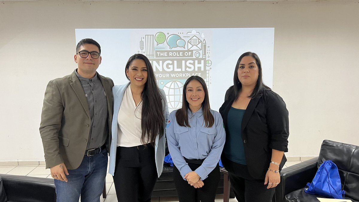 saralisays's tweet photo. Tuvimos el placer de participar en un conversatorio en el #TENM de #PuertoPeñasco para la Coordinación de Lenguas Extranjeras compartiendo sobre El Rol del Inglés en el Ámbito Laboral y su importancia para promover nuestro destino a nivel internacional. @lizette_ibarra5 https://t.co/Tiz1If2F3G