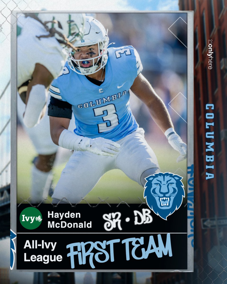Last but not least, a trio of Lions earned spots on the All-Ivy League First Team!

F.I.G.H.T.
#RoarLionRoar 🦁 // #OnlyHere 🗽