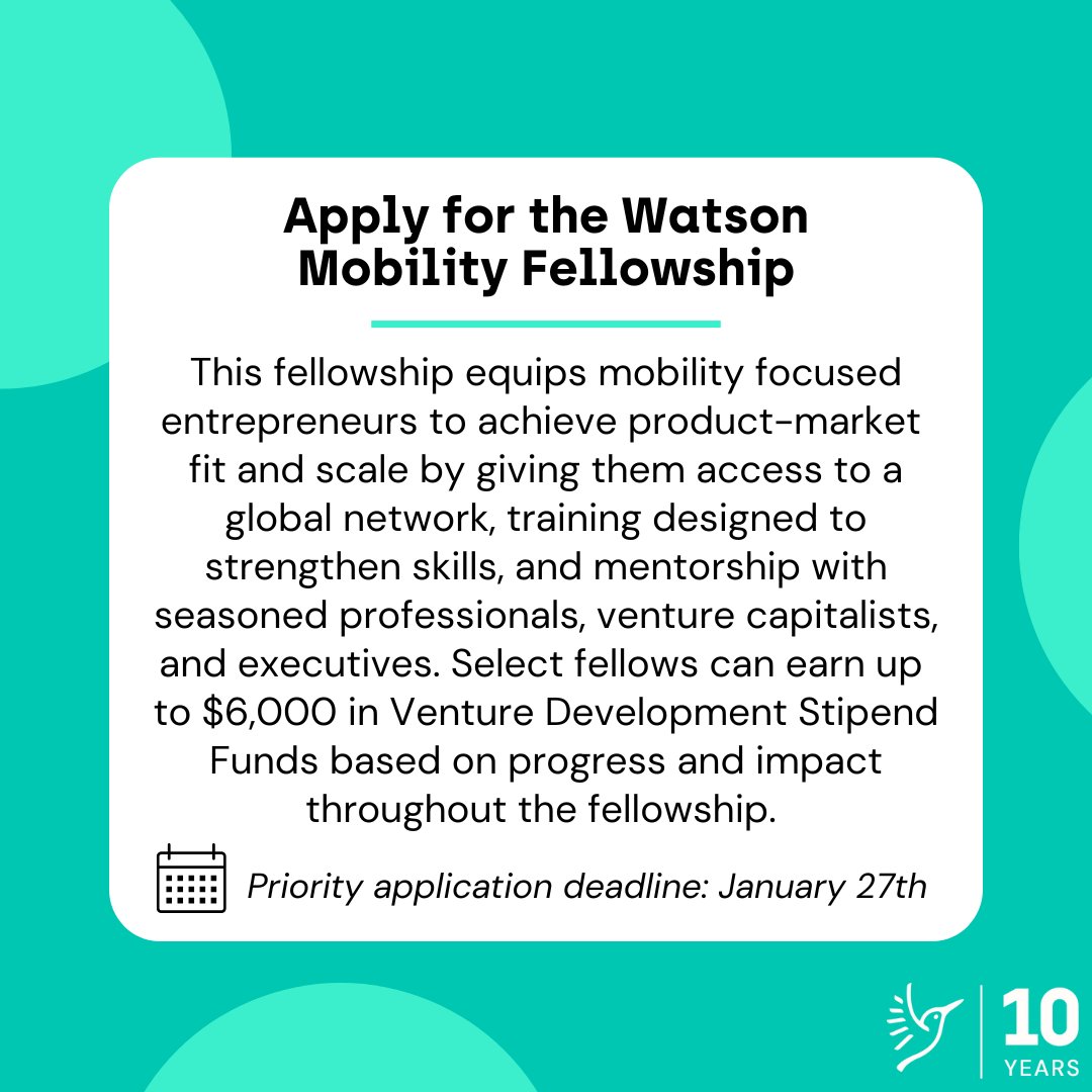 Check out these founder opportunities 👀 

Learn more and apply:
<a href="/StartOut/">StartOut</a> - ow.ly/RxZs50Ug93u  
<a href="/Watson_Inst/">Watson Institute</a> - ow.ly/peLt50Ug93w