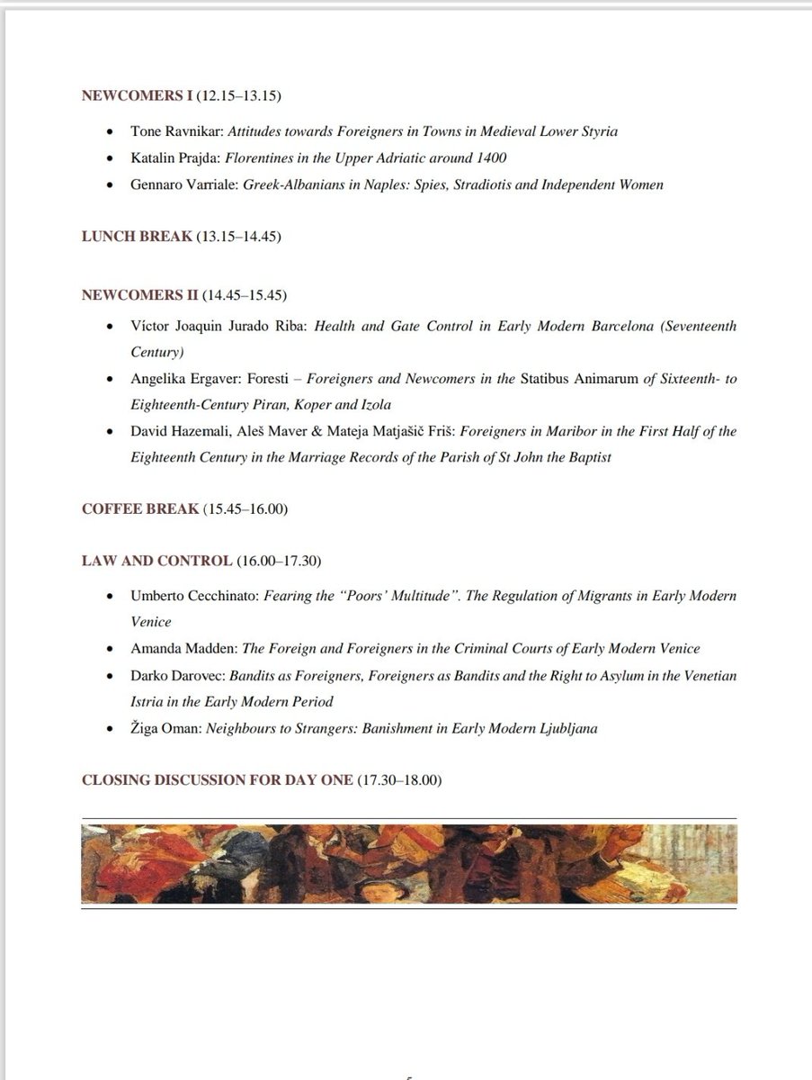 katiprajda's tweet photo. I'll be talking about Florentines in the Upper Adriatic around 1400: diplomacy, banking amd public finance
27-29 November, University of Maribor 
Hybrid event https://t.co/dwDvoSRUVM