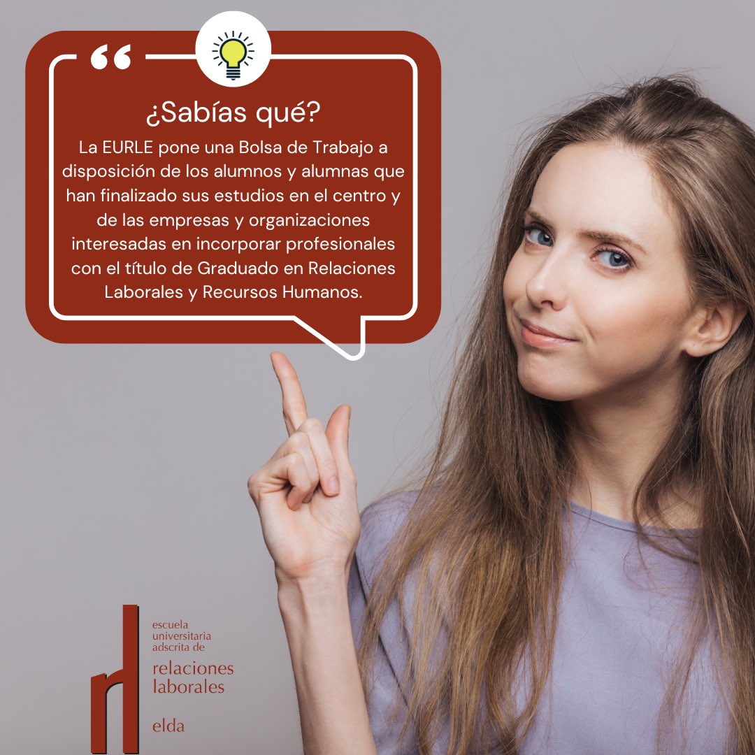 ¿Lo sabías? 🤔

Ventajas de estudiar en la EURLE 😉

ℹ️ Info EURLE

📲 965 399 511 | 🌐 web.ua.es/es/eurle

#elda #petrer #novelda #sax #villena  #alicante #universidad #relacioneslaborales #estudiantes #estudios #ayuntamientodeelda #juventudelda