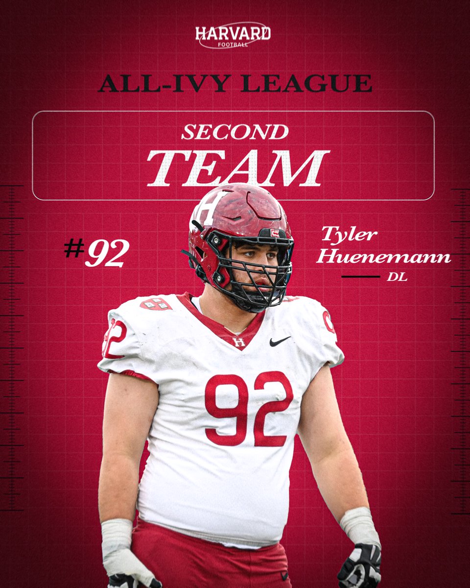 💫Second-Team All-Ivy💫

Tyler Huenemann, DL 

🗞️ tinyurl.com/259spafg

#OneCrimson #GoCrimson
