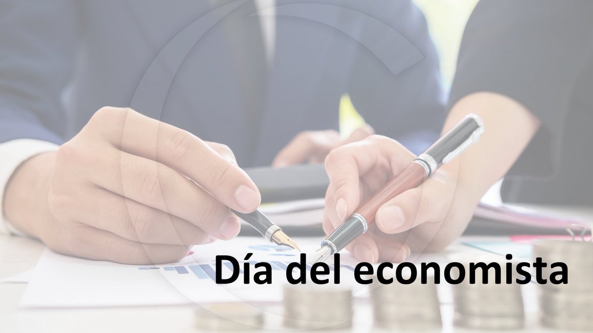 Feliz día a los economistas y contadores, en especial a los de nuestro sistema empresarial.