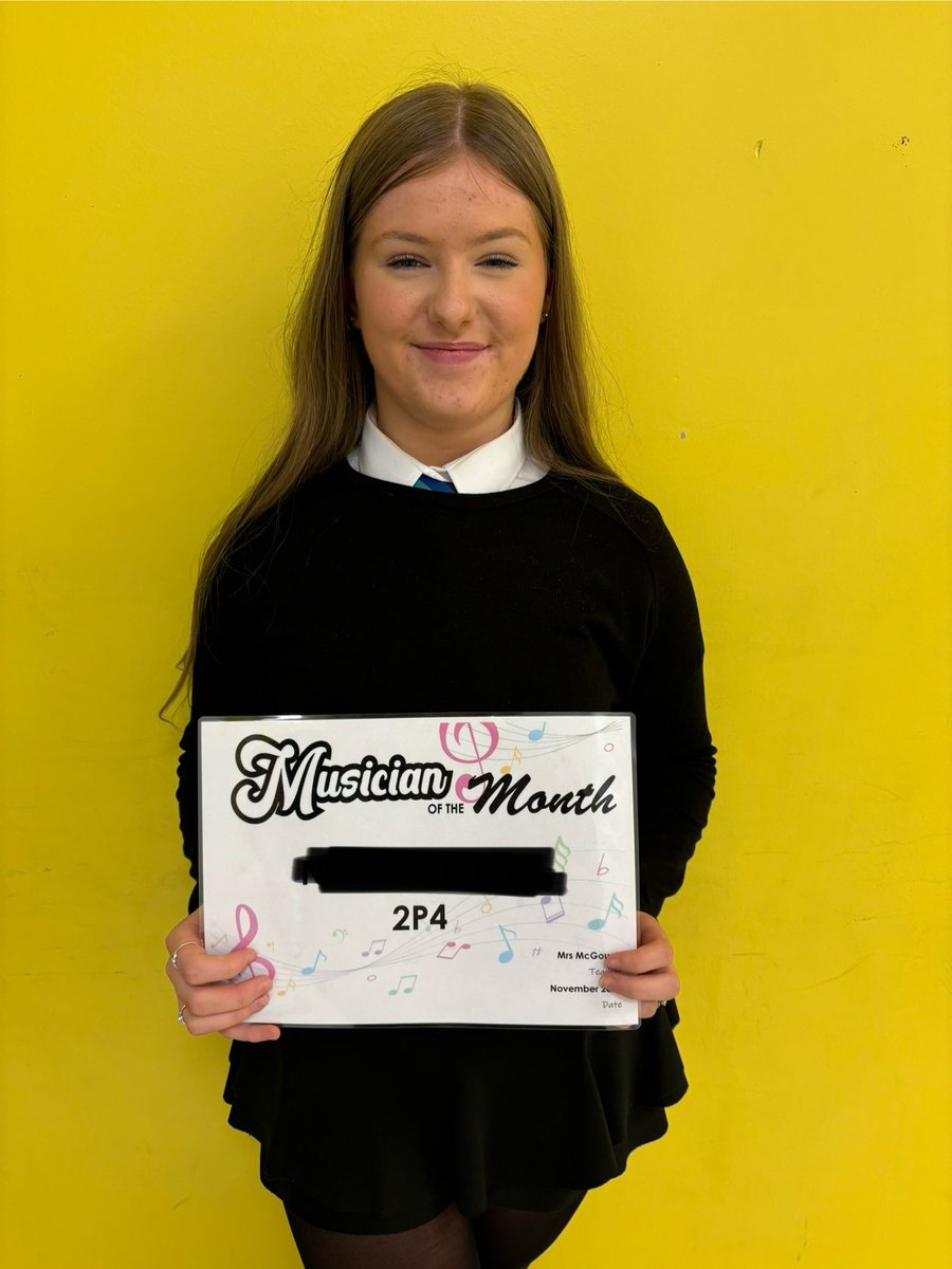 MusicCalderhead's tweet photo. ✨More November Musicians of Month. Well done everyone! 🎶 @CalderheadHS https://t.co/tmwJOECGC3