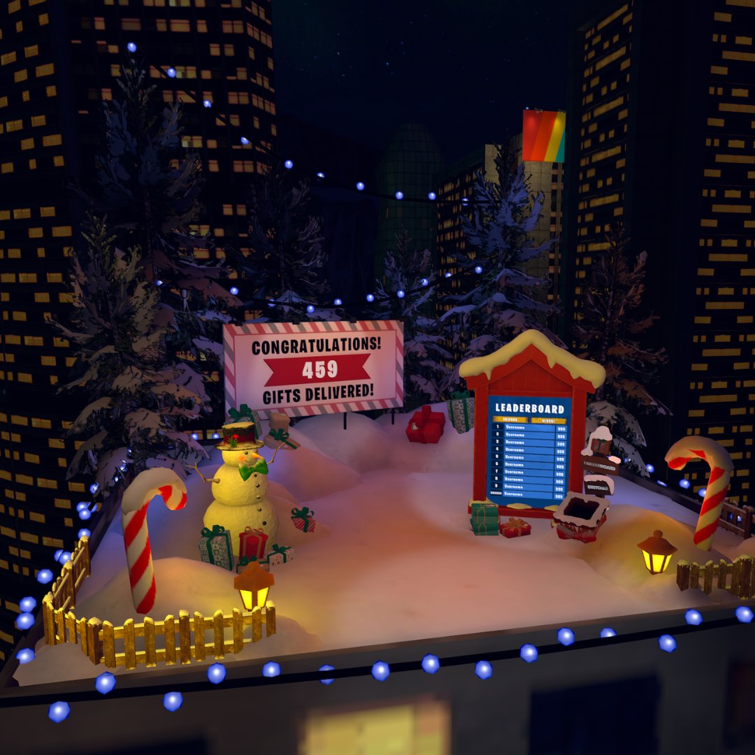 richiesplank's tweet photo. The Richie's Plank Experience Holiday Update is out now!🎅

🎁 Brand new present delivery leaderboard
🎄 Updated graphics for more holiday magic
🦌 New gameplay for a smoother experience

Download now on Meta Quest and spread cheer in VR!

#VR #VirtualReality
#MetaQuest https://t.co/3QQu7pAQFU