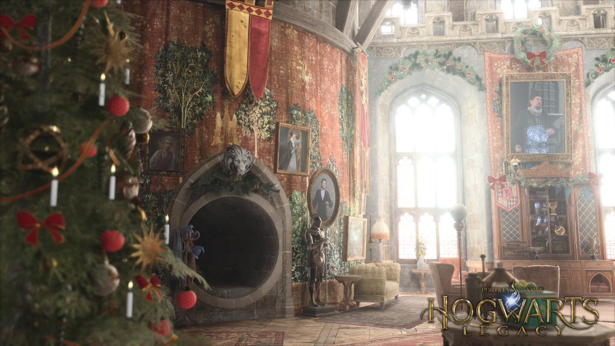 photomodegame's tweet photo. グリフィンドールの談話室
#HogwartsLegacy
#ホグワーツレガシー https://t.co/Q5ItjcTACG