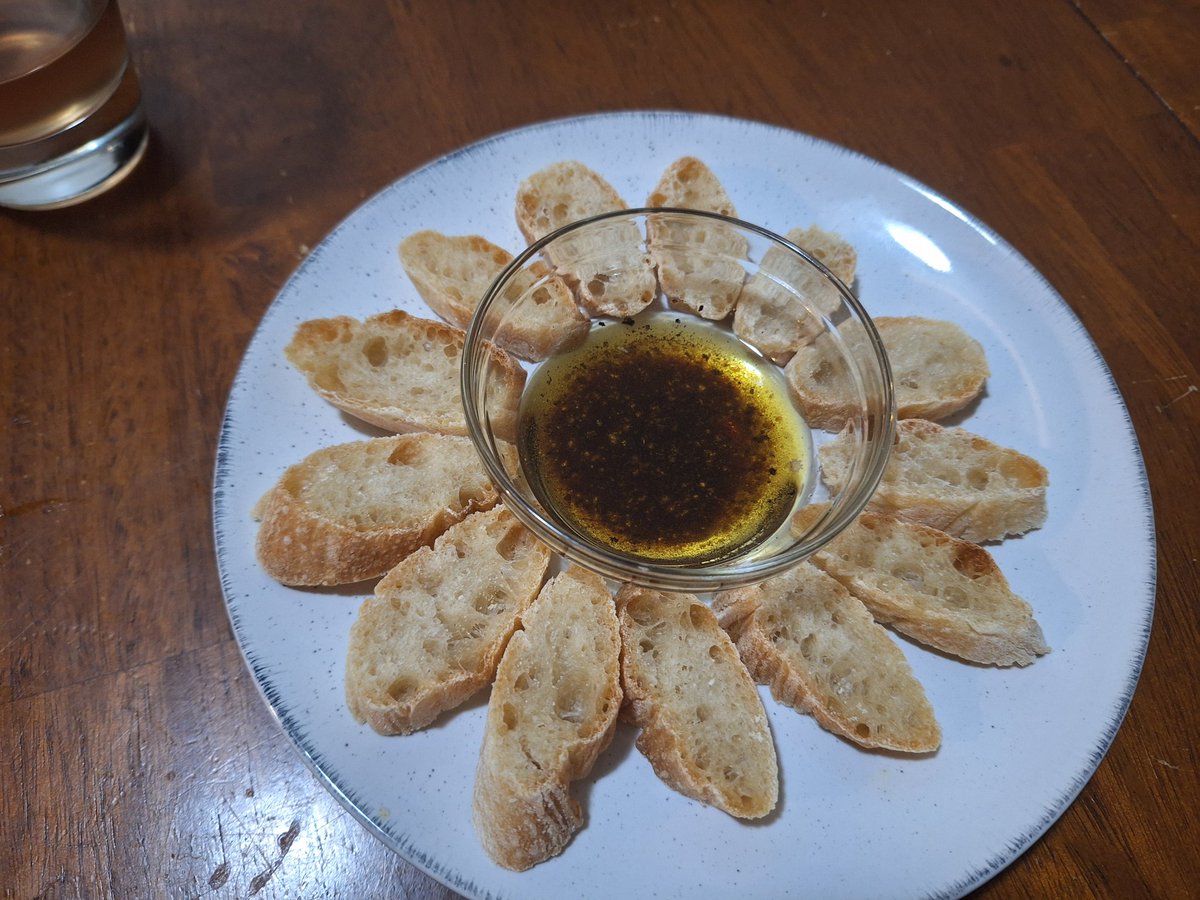 I baked fresh baguettes today.