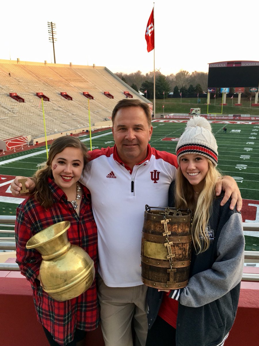 CoachKevinWils's tweet image. #POTFB Week

8 Years ago today - 4th Straight Bucket Victory - Tied for Longest Streak in #iufb history. Great Moments shared with two now IU Alums!

Bucket, Spittoon &amp;amp; “I” - not bad

Awesome ‘24 Season for Indiana University &amp;amp; Football Program!

Finish the Journey - BEAT PURDUE!