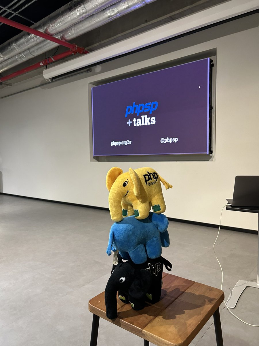 Meetup <a href="/phpsp/">PHPSP</a> rolando no PicPay 🥰