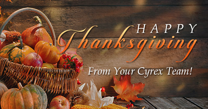 CyrexLabs's tweet image. #HappyThanksgiving from Team Cyrex!