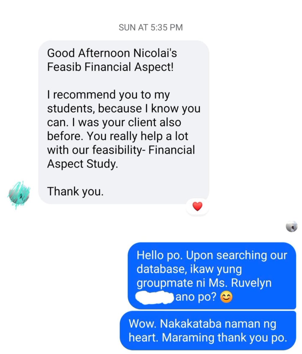 Feasib Financial Aspect (Nicolai's) tweet media