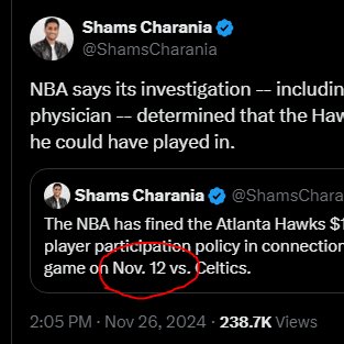 positive you fined someone 100k for his daughter's birthday #FuckAdamSilver
