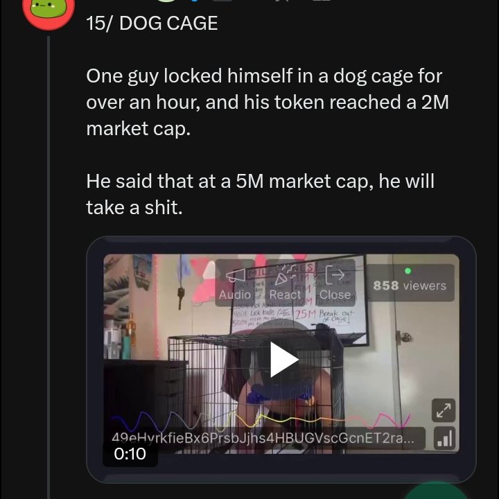 Moonbagcalls's tweet photo. Wtf 🙀🙀😄👇was that?

#cryptopsycho #cryptoaddict https://t.co/094Gsj5qaO