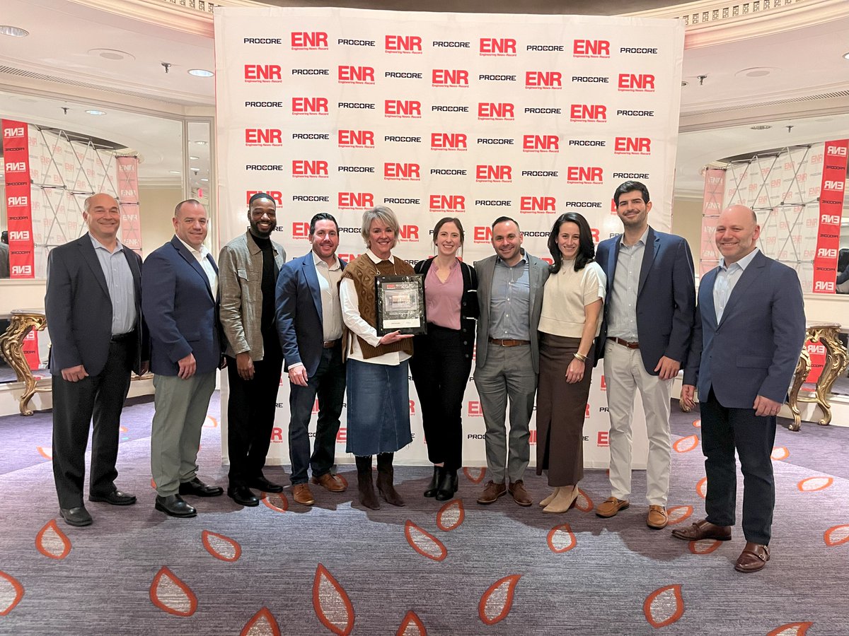 Last week, we were honored to be recognized at ENR New England's Regional Best Projects Awards for our Veralto Headquarters project which received the Interior/Tenant Improvement Award of Merit. Congrats to our client Veralto &amp; the entire team, read more: bit.ly/4ia3V9F