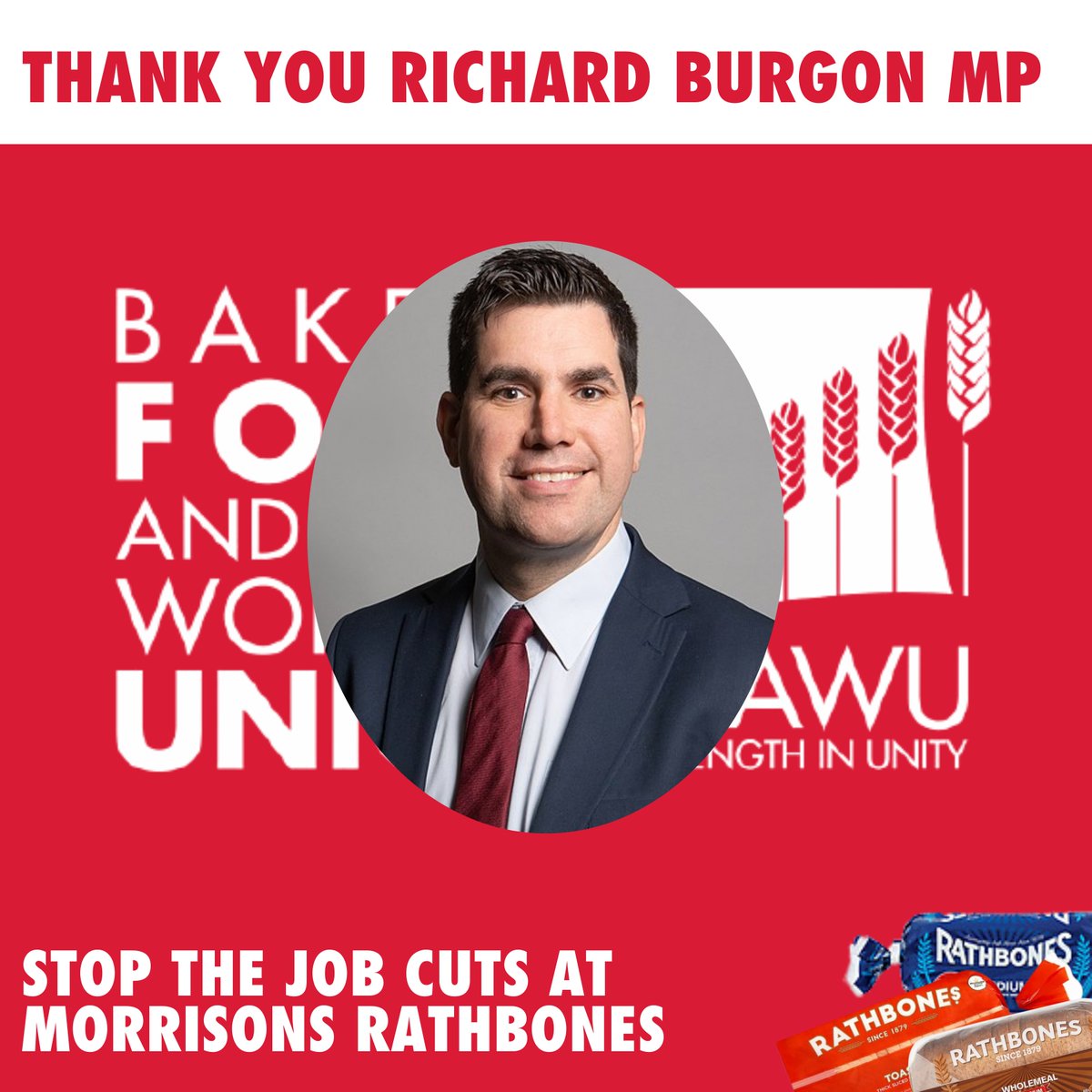 GFTU1's tweet photo. 👏Thank you @RichardBurgon for supporting the @BFAWUOfficial members at @Morrisons Rathbones
#Morrisons #Save400
7/ https://t.co/1h3PJFHrl9