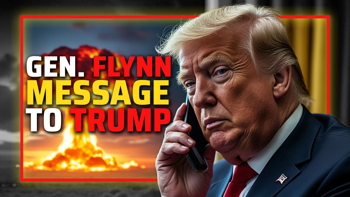 Gen. Flynn Issues Emergency Message To President Trump To Call For Global Peace This Thanksgiving Before We Descend Into Nuclear War

@GenFlynn

WATCH/SHARE THE LIVE X STREAM HERE:
https://t.co/LLkY1B47U2 https://t.co/Eb8wiIYsE3