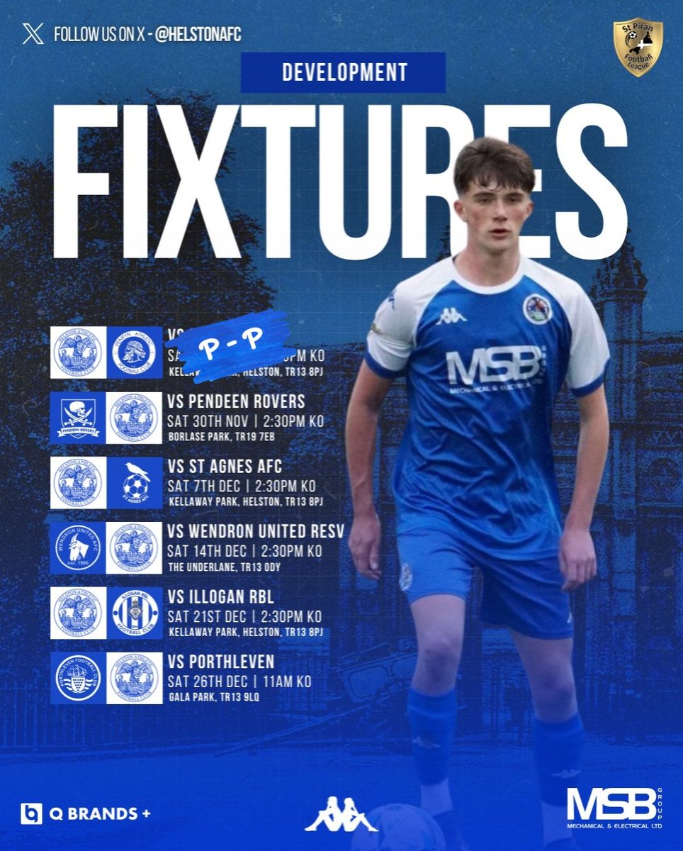 Helston Athletic FC (@helstonafc) on Twitter photo Stormed #Bert has had his fun. Plenty action left in 2024 for The Helston Blues and The Young Blues both at Kellaway Park & on the road.
<a href="/Cornishfootball/">Dave Deacon</a> <a href="/cornwallfa/">Cornwall FA</a> <a href="/Cuzi80/">Matt Cusack</a> <a href="/Goal_Mass/">Steve Massey</a> <a href="/NonLeagueCrowd/">Non League Crowds</a> <a href="/SouthernLeague1/">The Pitching In Southern Football League</a> <a href="/swsportsnews/">South West Sports News</a> <a href="/ThePacket/">Packet Newspapers 〓〓</a> <a href="/StPiranLeague/">Kernow Stone St Piran League</a> Stormed #Bert has had his fun. Plenty action left in 2024 for The Helston Blues and The Young Blues both at Kellaway Park & on the road.
<a href="/Cornishfootball/">Dave Deacon</a> <a href="/cornwallfa/">Cornwall FA</a> <a href="/Cuzi80/">Matt Cusack</a> <a href="/Goal_Mass/">Steve Massey</a> <a href="/NonLeagueCrowd/">Non League Crowds</a> <a href="/SouthernLeague1/">The Pitching In Southern Football League</a> <a href="/swsportsnews/">South West Sports News</a> <a href="/ThePacket/">Packet Newspapers 〓〓</a> <a href="/StPiranLeague/">Kernow Stone St Piran League</a>