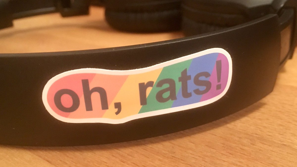 @kunz961 To no one's surprise, I went with rats!
(and because it's the only small stickers I could find)
New quest: Get more tiny stickers!!!