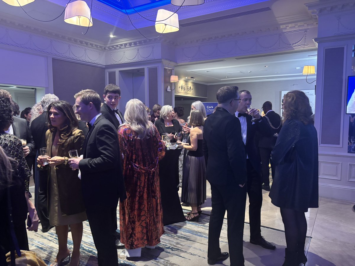 Cork Chamber (@corkchamber) on Twitter photo The room is buzzing already at the Cork Chamber Dublin Dinner 🎉
Celebrating the vibrant connection between Cork and Dublin—two cities united by history, culture, and a shared future.
A huge thank you to <a href="/EY_Ireland/">EY Ireland</a> for sponsoring this special evening! #CCDD24 The room is buzzing already at the Cork Chamber Dublin Dinner 🎉
Celebrating the vibrant connection between Cork and Dublin—two cities united by history, culture, and a shared future.
A huge thank you to <a href="/EY_Ireland/">EY Ireland</a> for sponsoring this special evening! #CCDD24
