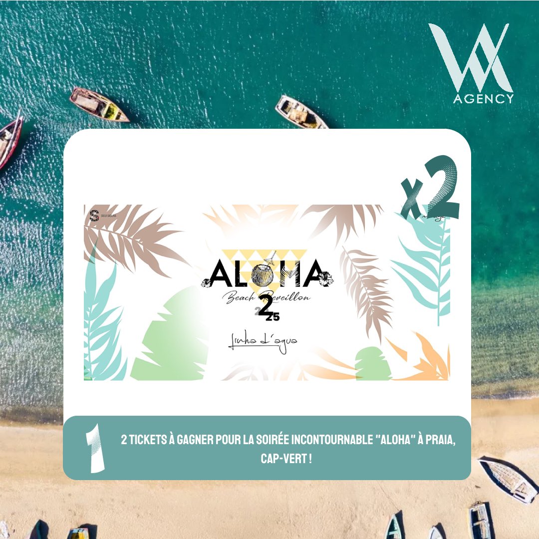 AfroWide_'s tweet photo. Pour l'ouverture de notre conciergerie au Cap-Vert 🇨🇻, on vous a préparé une super Tombola sur instagram (@w.agencycv) 🎉
#conciergerie #capvert #caboverde #aloha #concert #afrowide #afwnight https://t.co/adv01wFbZG