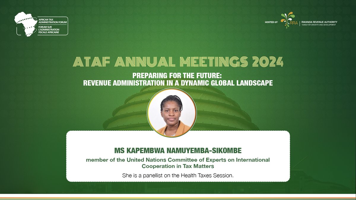 ATAFtax's tweet photo. 🗣️Get ready to engage with some of the brightest minds in health taxes. Our distinguished lineup of experts will share insights, strategies, and a vision for the future of tax administration.
Register today: https://t.co/W93sQsDEmi
#ATAFAM
#ATAF https://t.co/mPWkqA4j3p