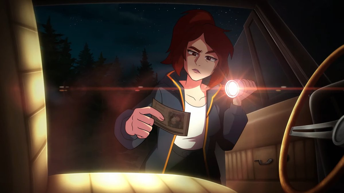 realitasnews's tweet image. Alguns detalhes de Mia e Lupi no novo trailer animado de Enigma do Medo. 💙