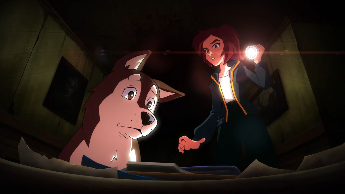 realitasnews's tweet image. Alguns detalhes de Mia e Lupi no novo trailer animado de Enigma do Medo. 💙