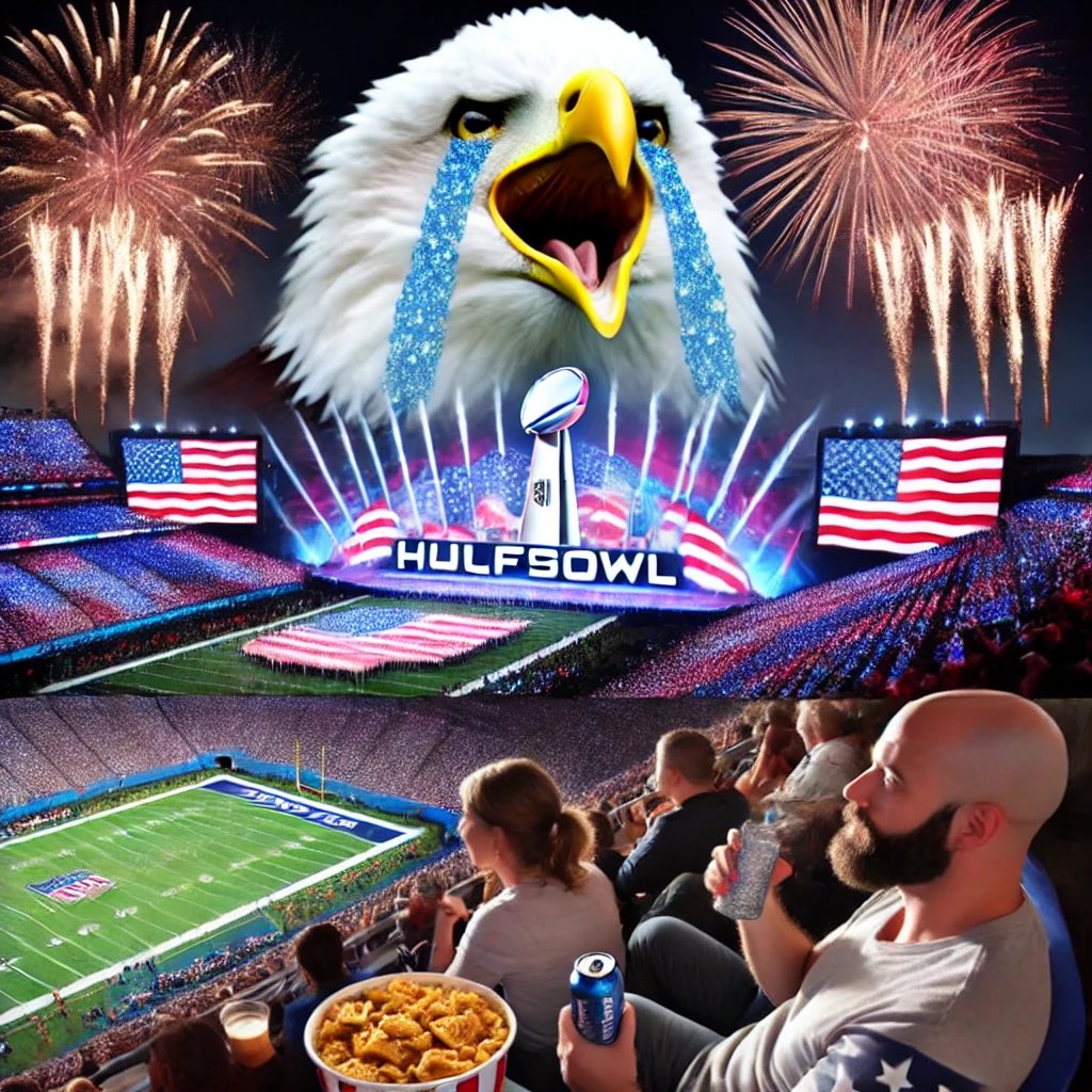 Who else loves spending $2.5 million on Census ads during the Super Bowl? 🏈📊”

🦅 A crying eagle, fireworks, and confused fans munching on wings—because nothing screams “fill out your Census” like halftime patriotism.

Your tax dollars at work: $2.5M for… this.