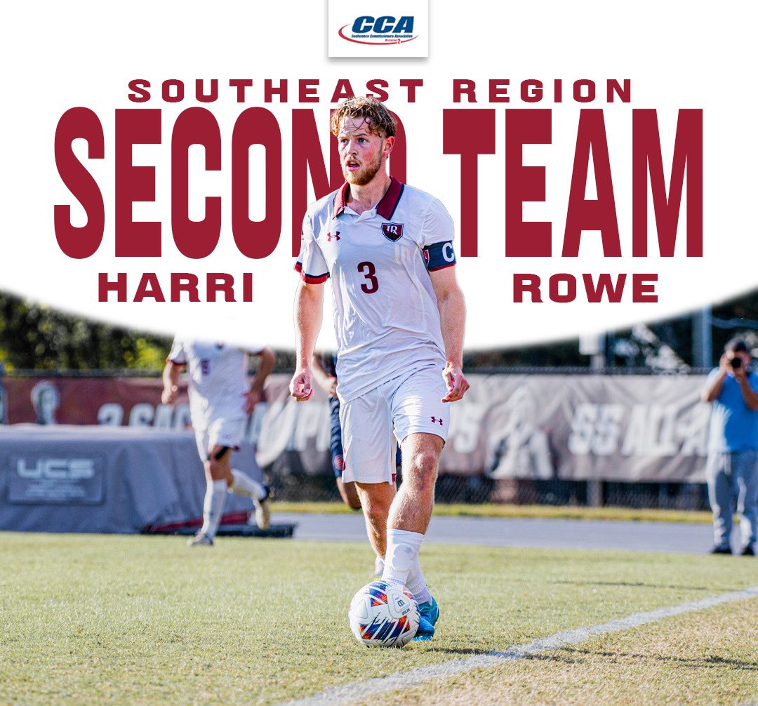 Following his tremendous senior season, Harri Rowe has been named to the D2CCA All-Region Second Team‼️

🐻⚽️

#GOBEARS | #BetweenTheBricks