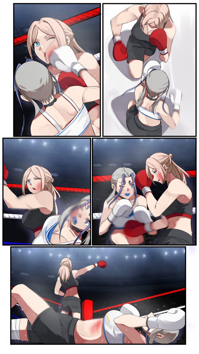 #SVEII 
Match 1  vs Xue Yuze  (@eroboxing)  

At first, it was a bit difficult, but my counters worked well. Fortunately... anyway, it was a good match!!  

Artist:
@julianlynxc