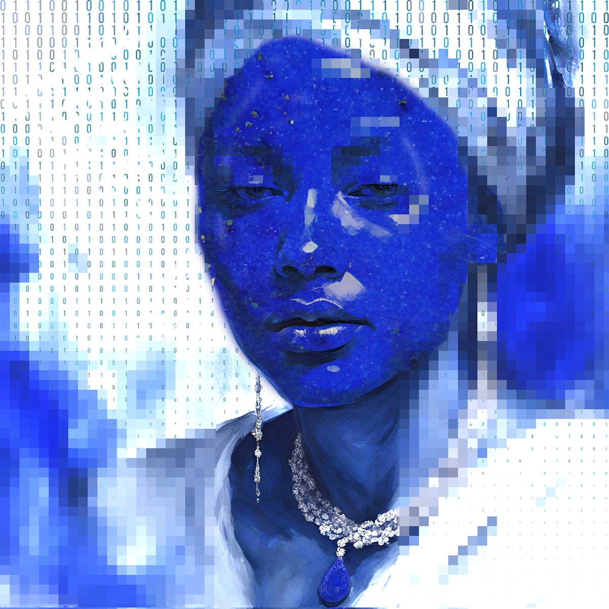 redforthebest's tweet photo. What does the deep blue of lapis lazuli mean to you? 💙
For me, it's serenity, mystery, and boundless creativity.
In PIXELMIND , each piece tells a story of emotion transformed into digital art. 
Discover the journey where pixels meet feelings. 🌟 
#NFT #DigitalArt #PixelMind https://t.co/vpVZjdFEFL