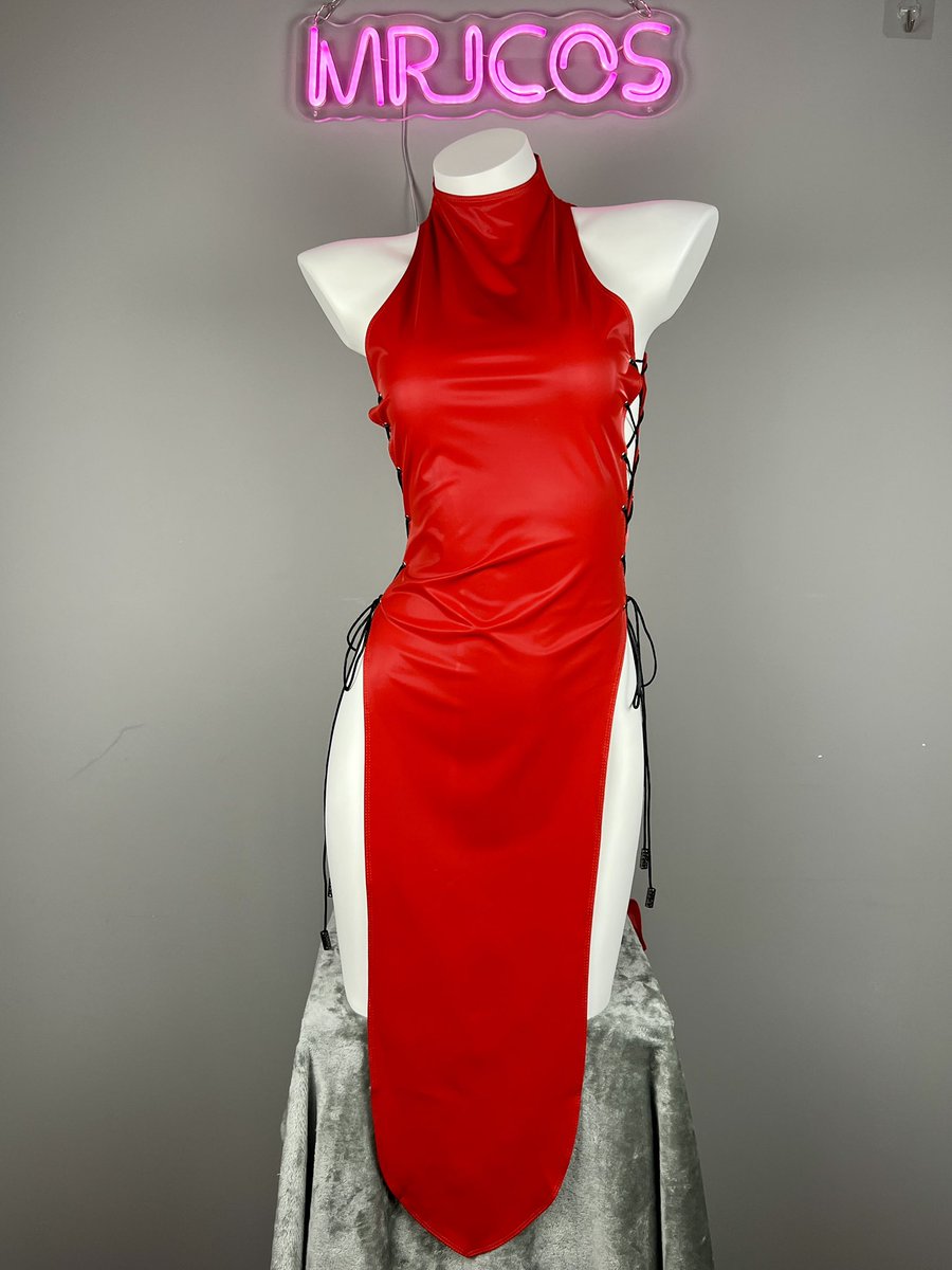 mrjcos's tweet photo. Unleash your inner goddess with our Vintage PU Leather High Slit Satin Lace Up Cheongsam Lingerie.
https://t.co/6MxrR309O9 https://t.co/CJchE3DTB7