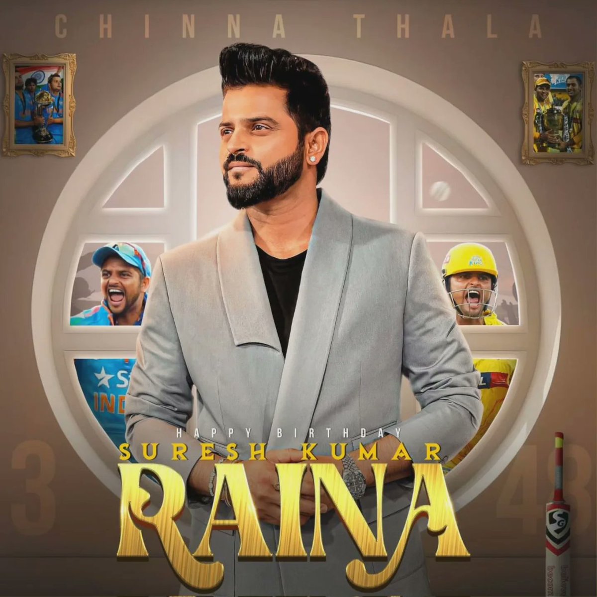 Sureshraina3A's tweet photo. Happiest Birthday Champ 🎉 🍰 🎂 🏆 

Idol,Inspiration and more 🥹💙💛

#HappybirthdayRaina |@ImRaina |#SureshRaina https://t.co/ZalArdCO5N