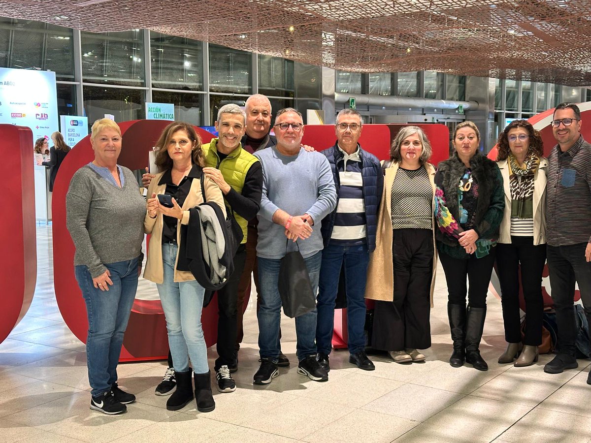 📌 Delegación de UGT-SERVICIOS PÚBLICOS MÁLAGA en el 44 Congreso Confederal de nuestro sindicato.