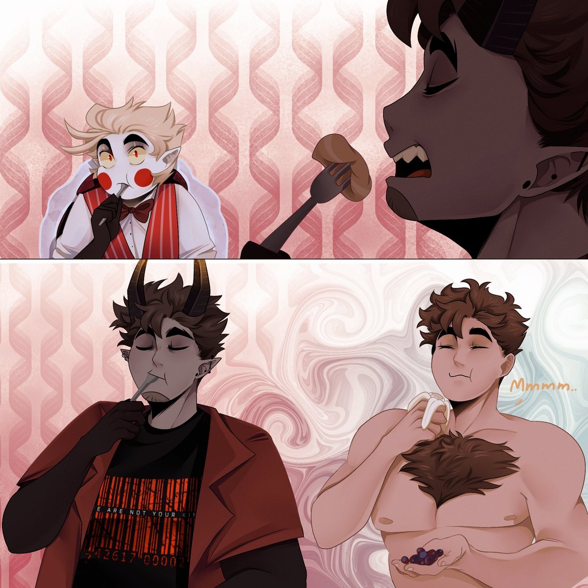 I'm finally drawing this comic again🙂‍↕️ #adamsapple