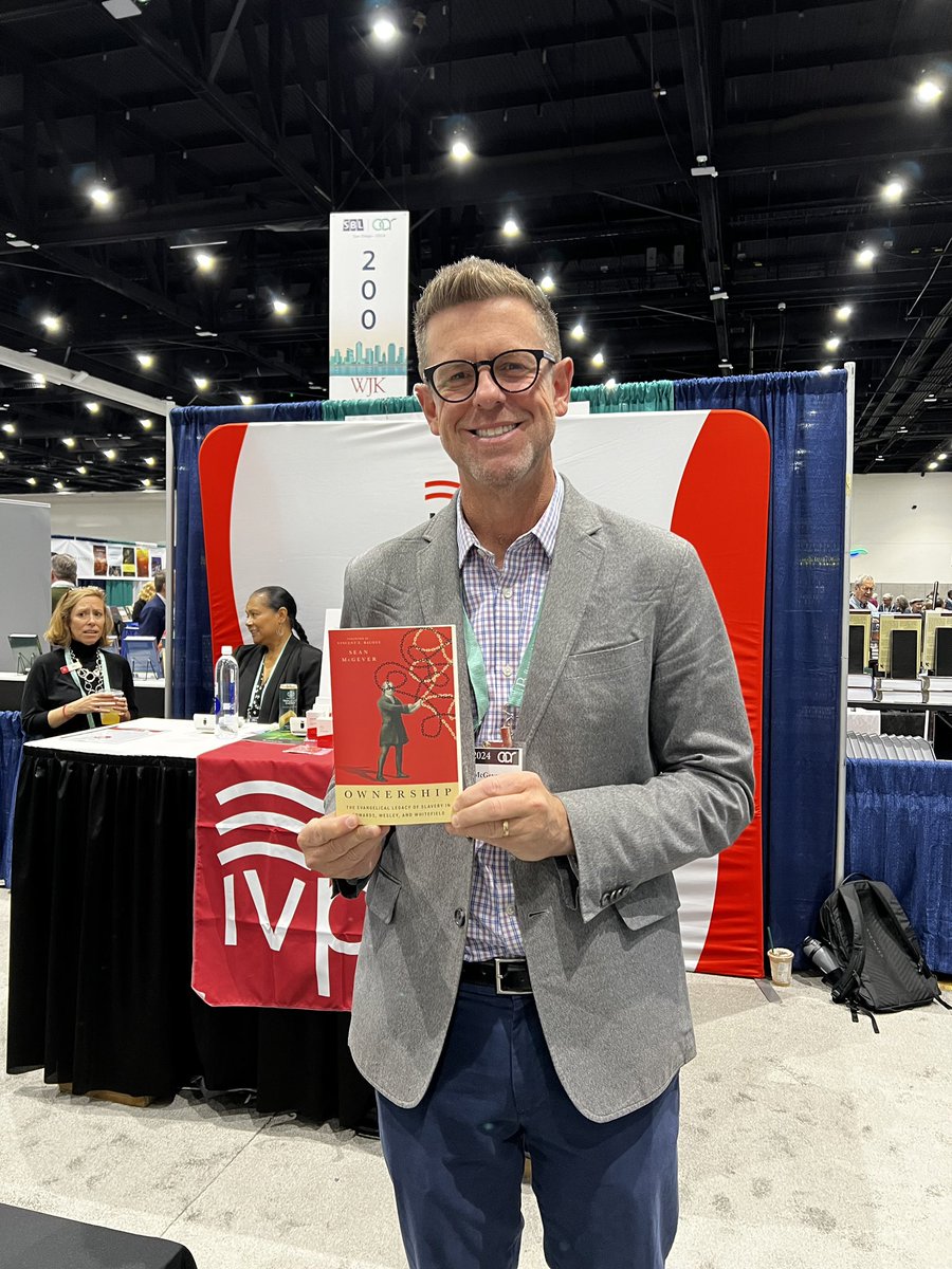 ivpacademic's tweet image. Authors and their books at #SBLAAR24 (part two)!