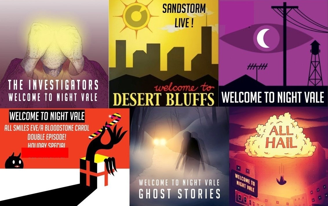 Night Vale podcast tweet media