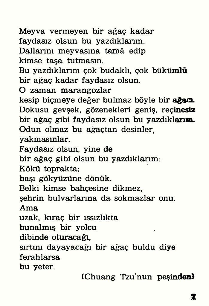 kitabın 2'nci sayfasına geçemedim