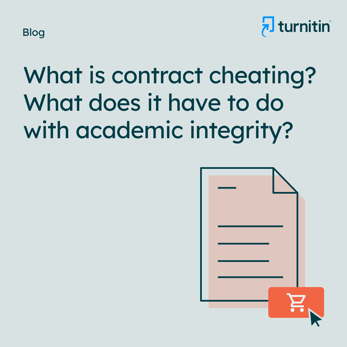 Turnitin's tweet image. In a 2018 study, 15.7% of students admitted to paying someone else to undertake their work, potentially representing 31 million students globally. Learn more about #contractcheating's impact on #academicintegrity: turnitin.com/blog/what-is-c… #edtech